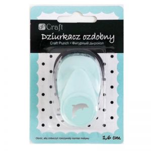 Dziurkacz ozdobny dpCraft 1,6cm Delfin